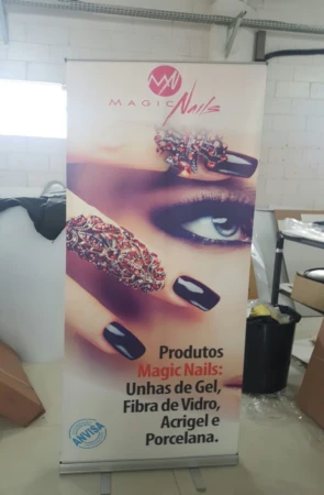 Roll-up em Lona Fosca 1